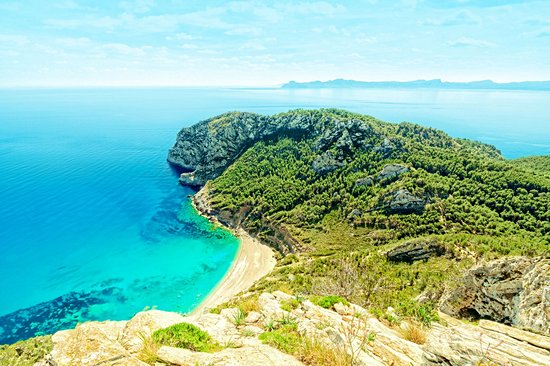 La plage de Coll Baix