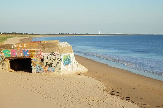 La plage de Barbâtre à Noirmoutier