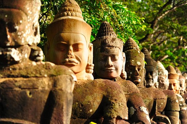 Chasse au trésor à Angkor Thom