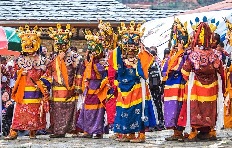 Le festival Tsechu