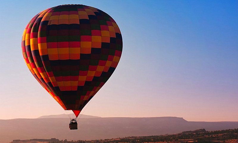 Vol en montgolfière
