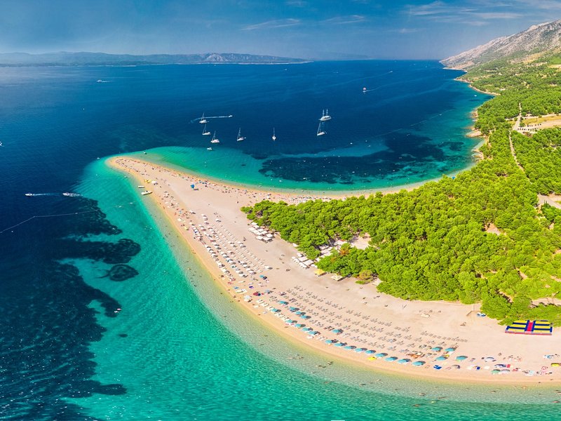 Les plages de Split
