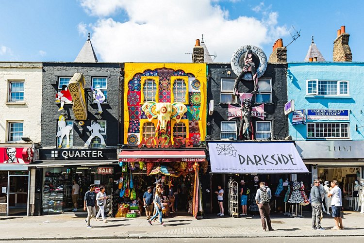 Vous perdre dans les rues de Camden Town