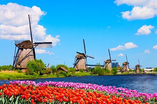 Admirer les moulins de Kinderdijk
