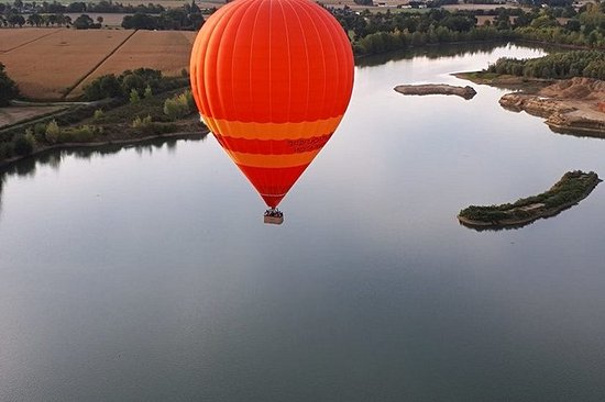Faire de la montgolfière au-dessus de la Loire