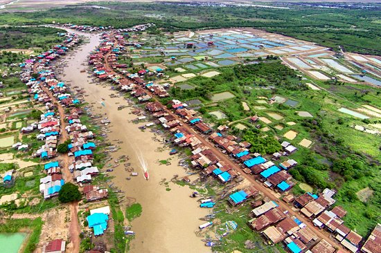 Village de Kompong Khleang