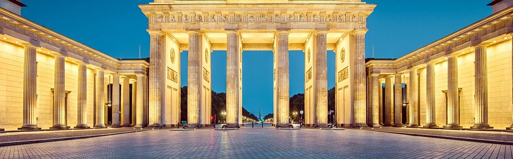La porte de Brandebourg et Unter den Linden