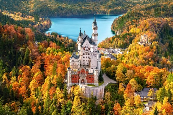La rando royale :  l’Alpsee, avec vue sur Neuschwanstein
