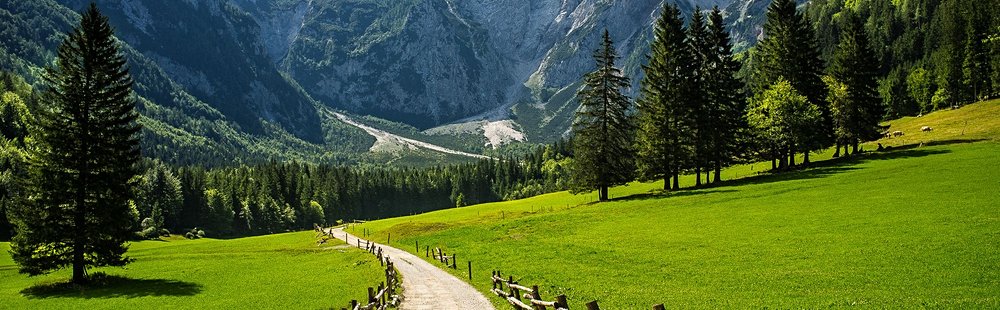 Le village de Jezersko