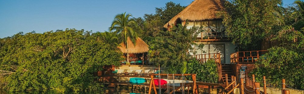 Le village de Bacalar