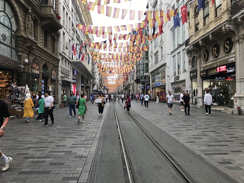 Le quartier Beyoglu et la rue Istiklal