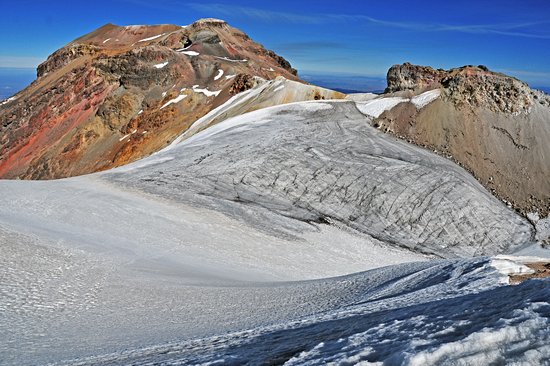 Volcans Popocatépetl et Ixtaccihuatl