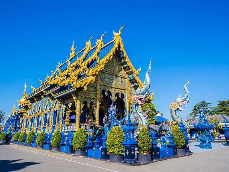 Wat Rong Suea Ten – le Temple Bleu