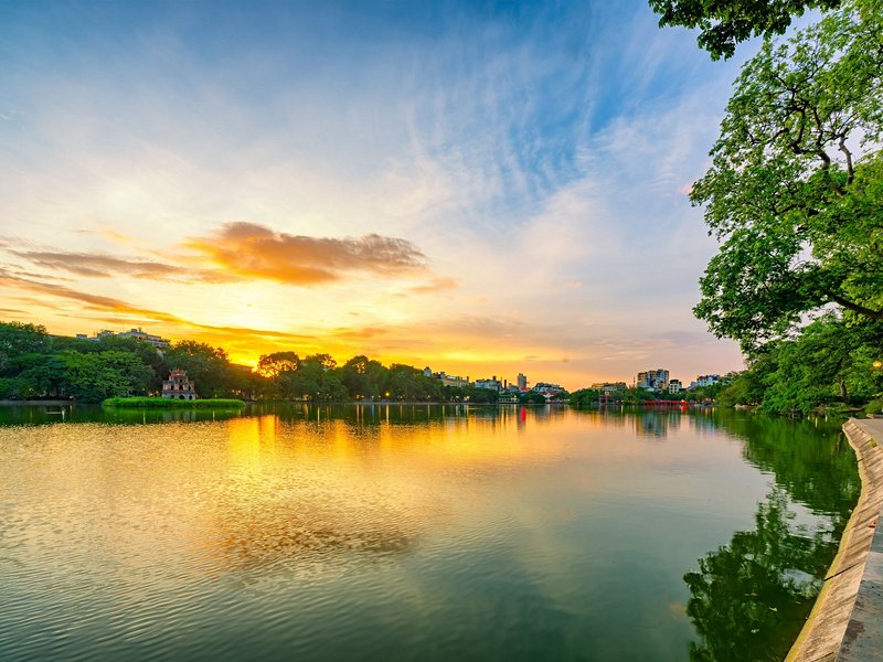 Le lac Hoan Kiem