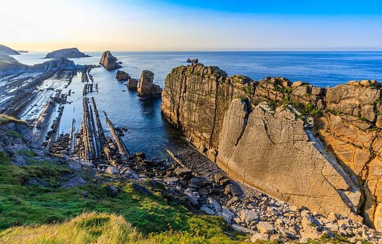 La plage d'Arnia