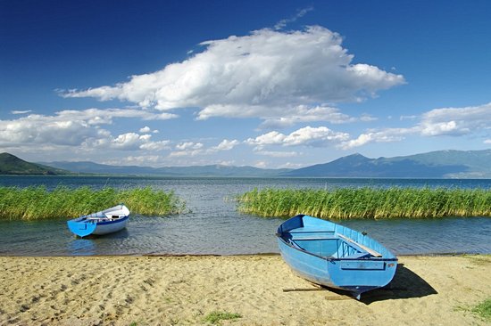 Petit lac Prespa