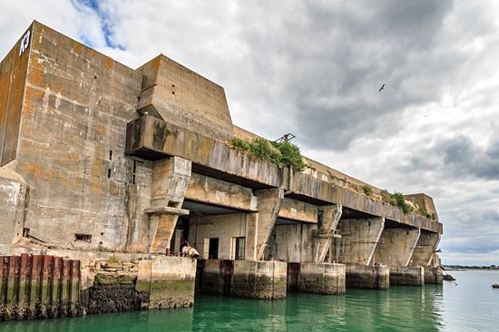 La base des sous-marins de Keroman, Lorient