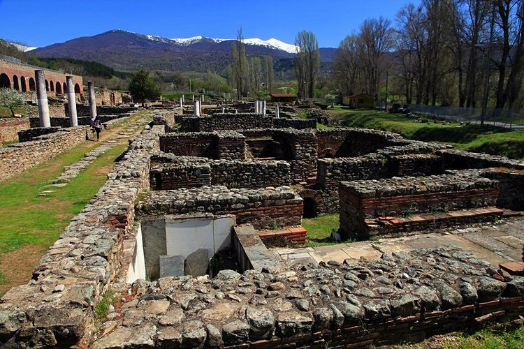 Les ruines antiques de Bitola