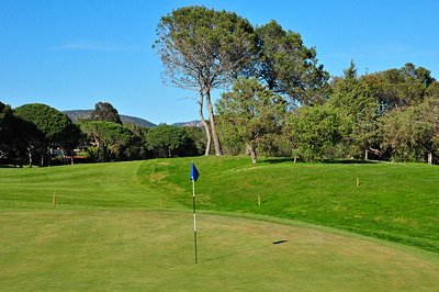 Terrain de golf en Côte d'Azur