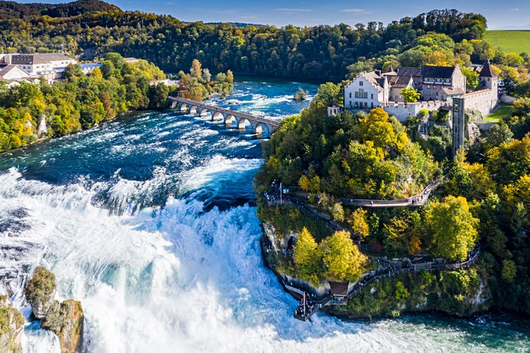 Les chutes du Rhin ou Rheinfall 3