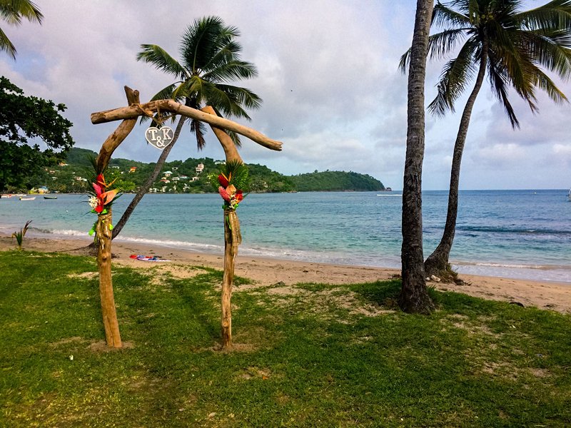 La plage de Laborie