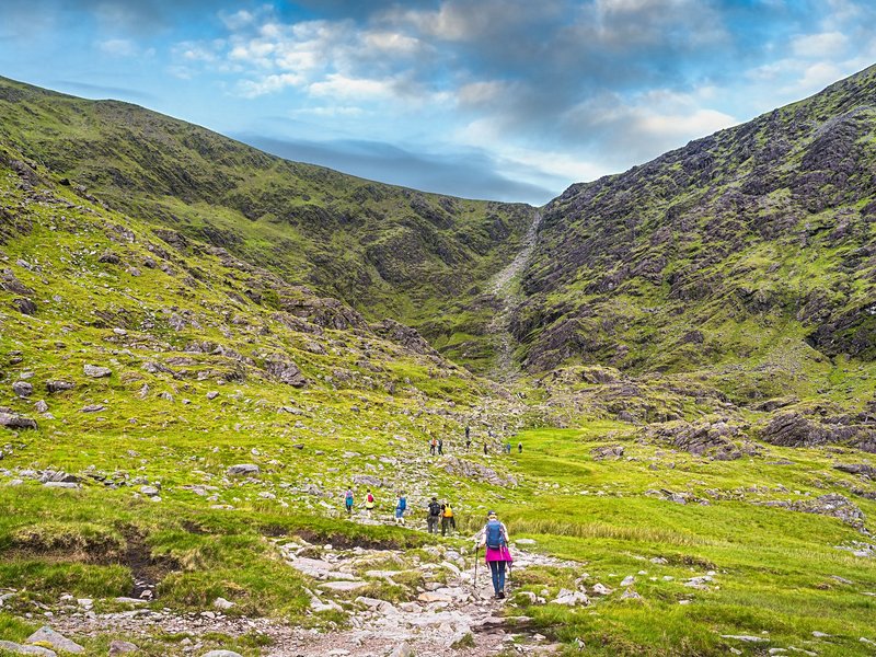 Carrauntoohill et l’échelle du diable