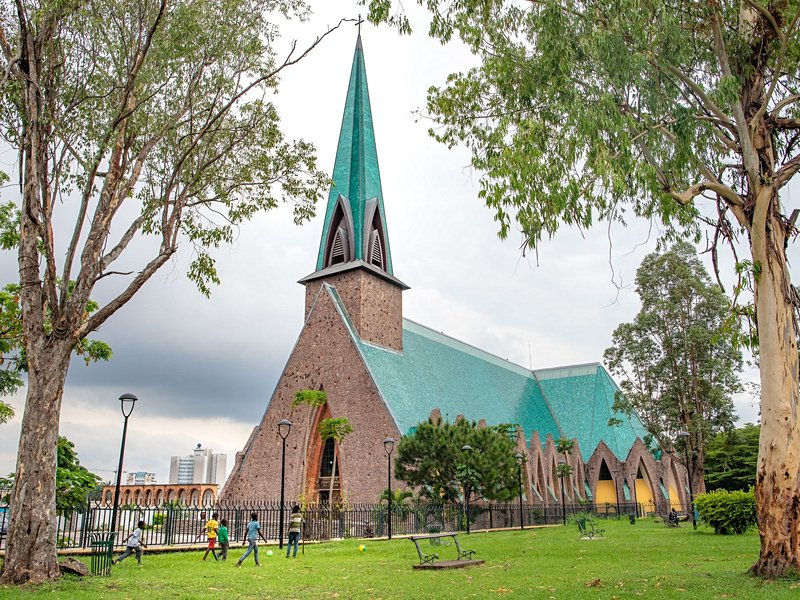 La basilique Sainte-Anne à Brazzaville