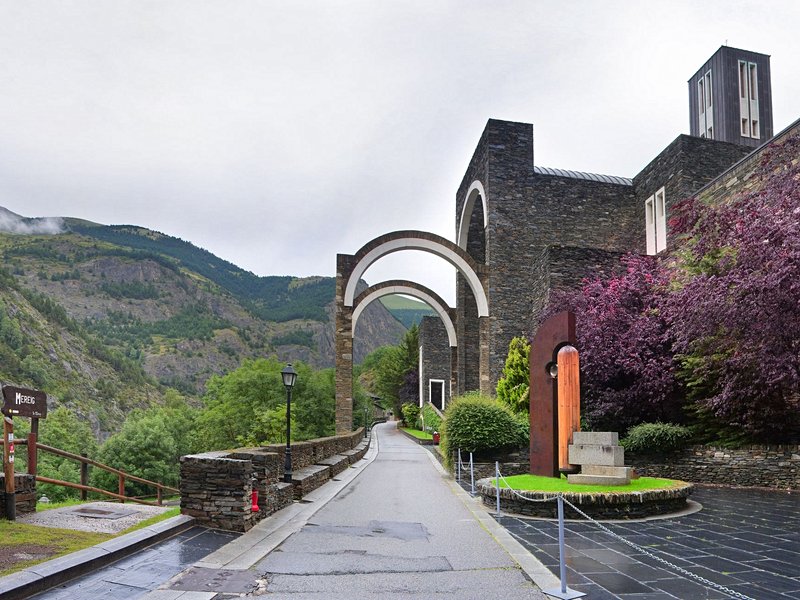 Le sanctuaire de Notre-Dame de Meritxell