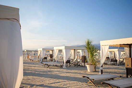 La plage de Forte dei Marmi