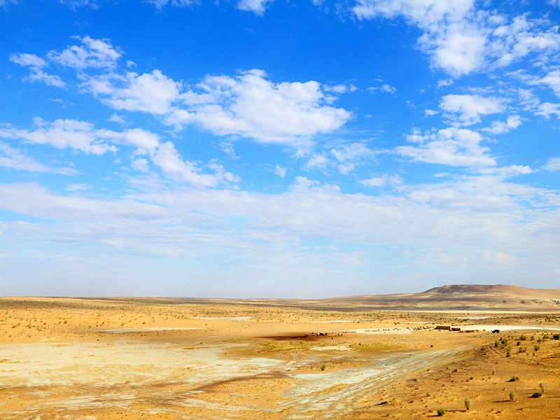 Désert du Kyzyl Kum et lac Aydar