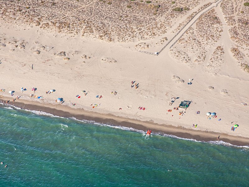 Les plages entre Torre del Lago et Viarregio