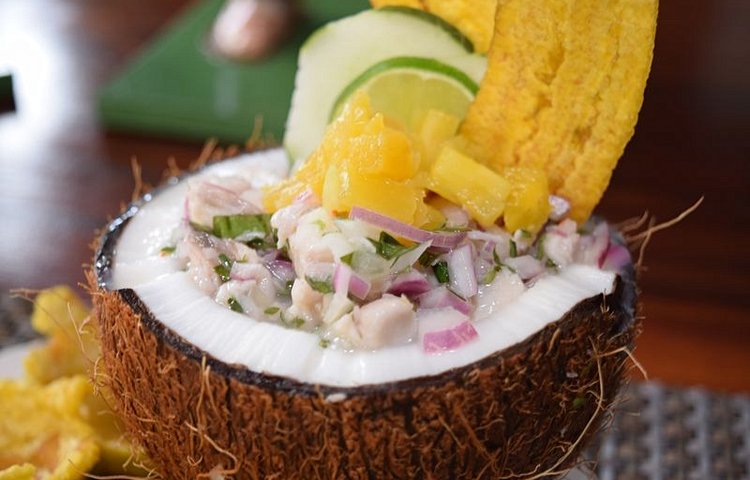 Ceviche de corvina