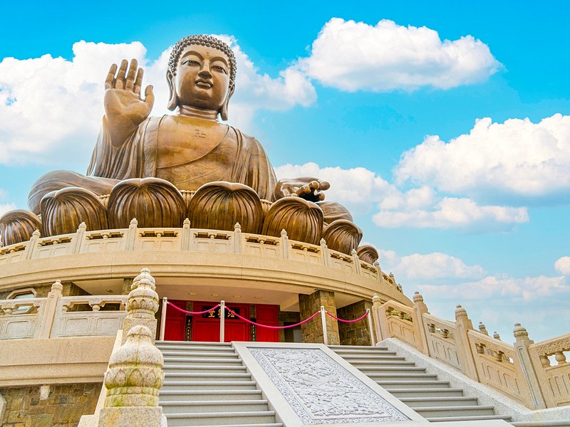 Le monastère de Po Lin et son Bouddha géant