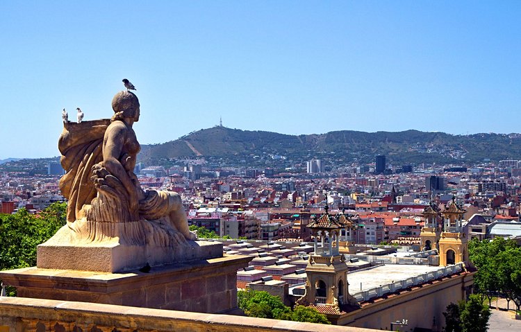 La colline de Montjuic 4