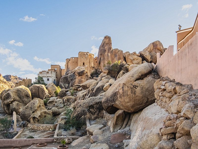 Le village de Tazka et son ancienne kasbah