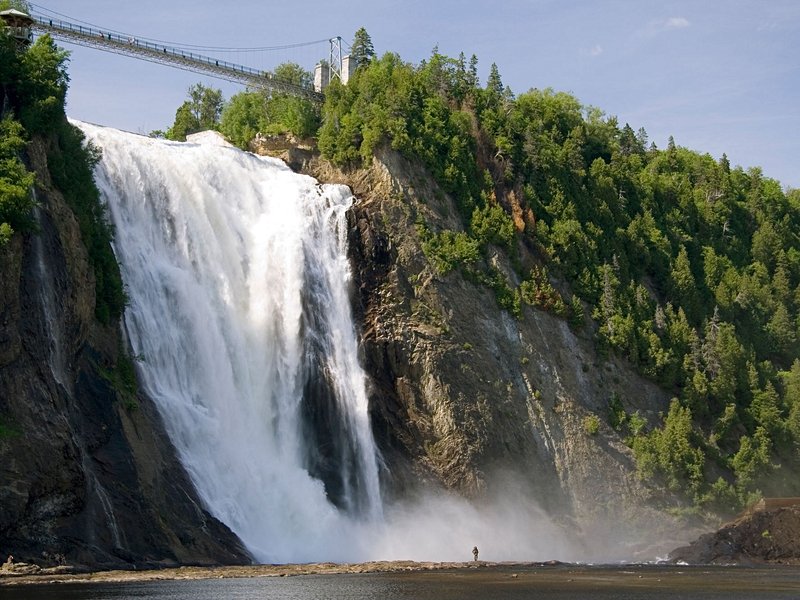Les chutes de Montmorency