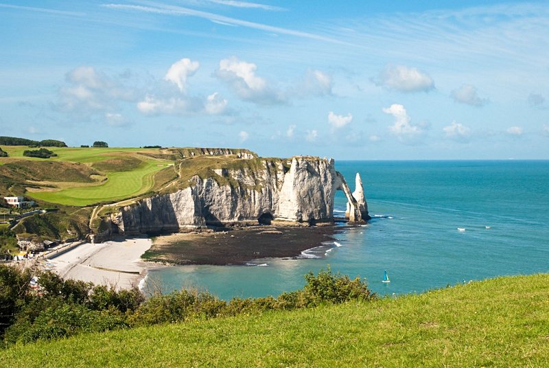 plage La plage d’Étretat