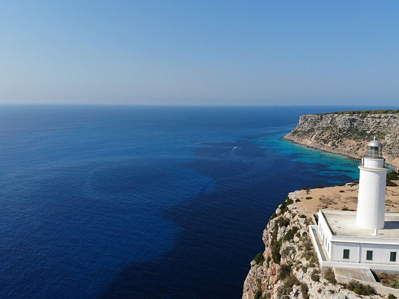 Le phare de la Mola à Formentera