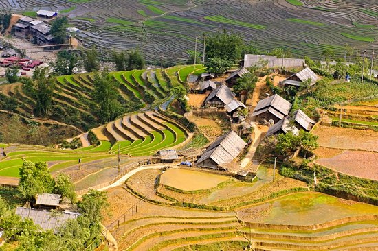 Les villages de la vallée de Muong Hoa