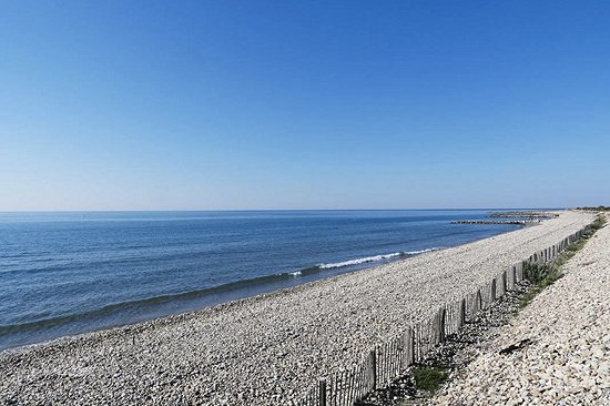 La plage des Aresquiers à Frontignan