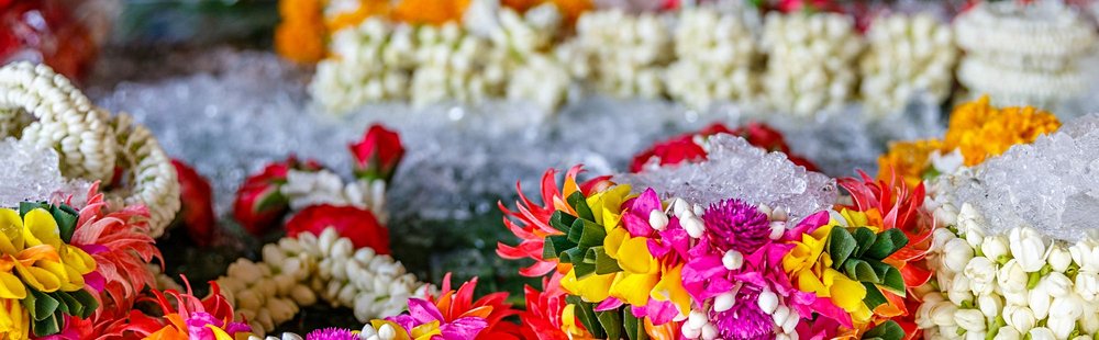 Marché aux fleurs Pak Klong Talat