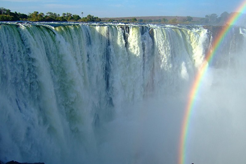 La visite des chutes Victoria