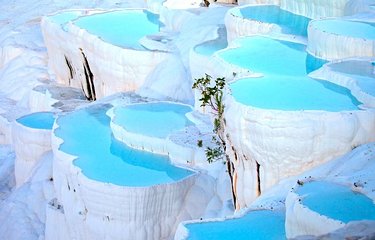 Les eaux thermales de Pamukkale
