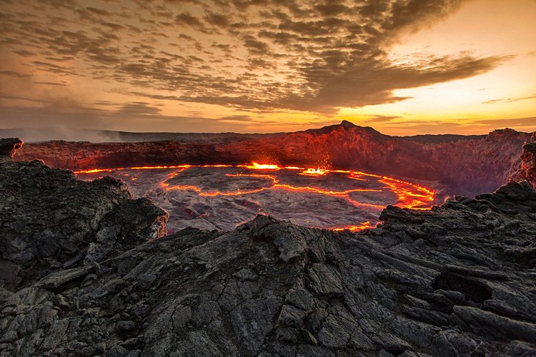 Le volcan Erta Ale – Éthiopie