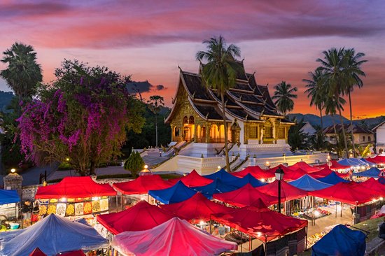 Marché de nuit de Luang Prabang