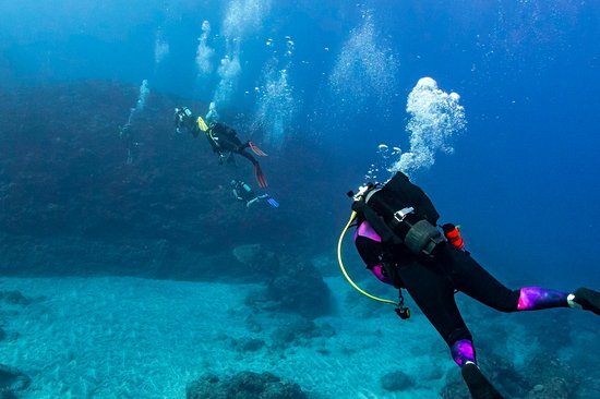 Faire de la plongée sous-marine