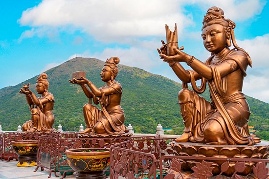 Le monastère de Po Lin et son Bouddha géant