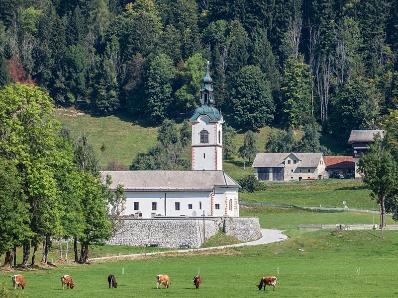Le village de Jezersko