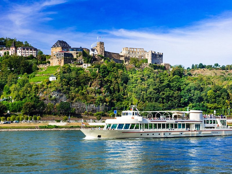 La rando des poètes : les trois châteaux et le rocher de la Loreley