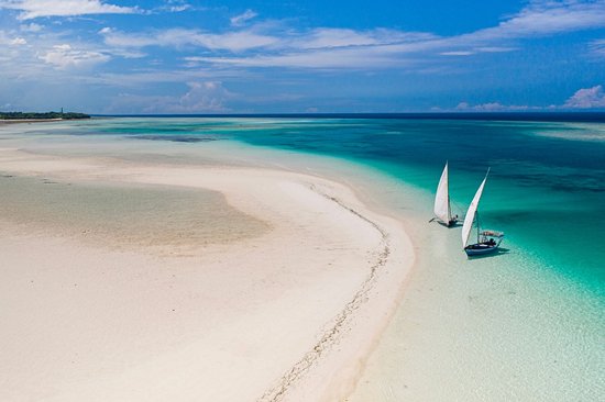 Les plages de l'île de Pemba